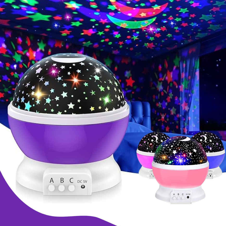 Fablue Multicolor Star Master Galaxy Night Lamp Projector - Night Light Projection Lamp For Kids