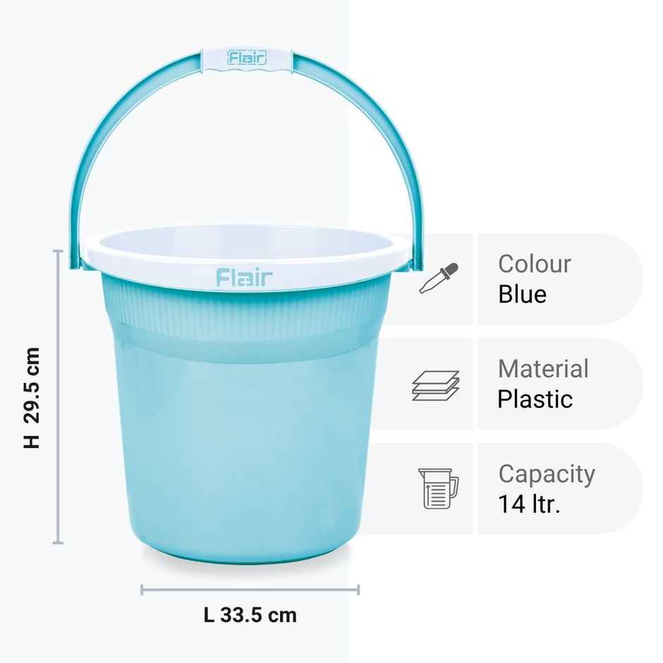 Flair Estella Home Bucket | 14 L | Blue