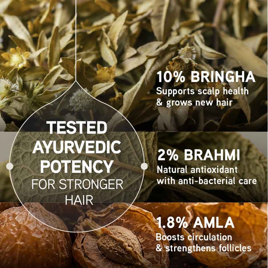 Indulekha Bringha Shampoo | Proprietary Ayurvedic Medicine For Hair Fall