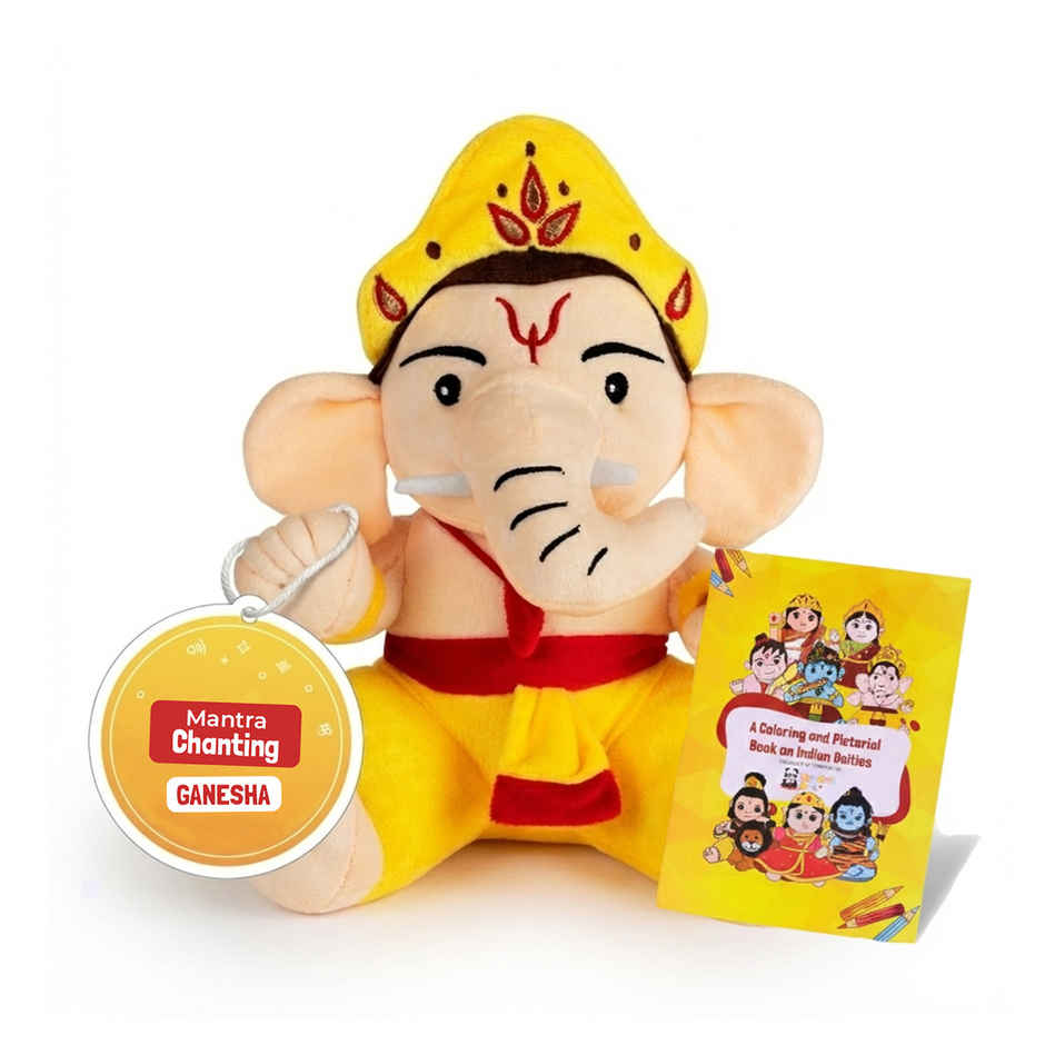 Panda's Box Mantra Chanting Baby Ganesha | Medium - 30 cm