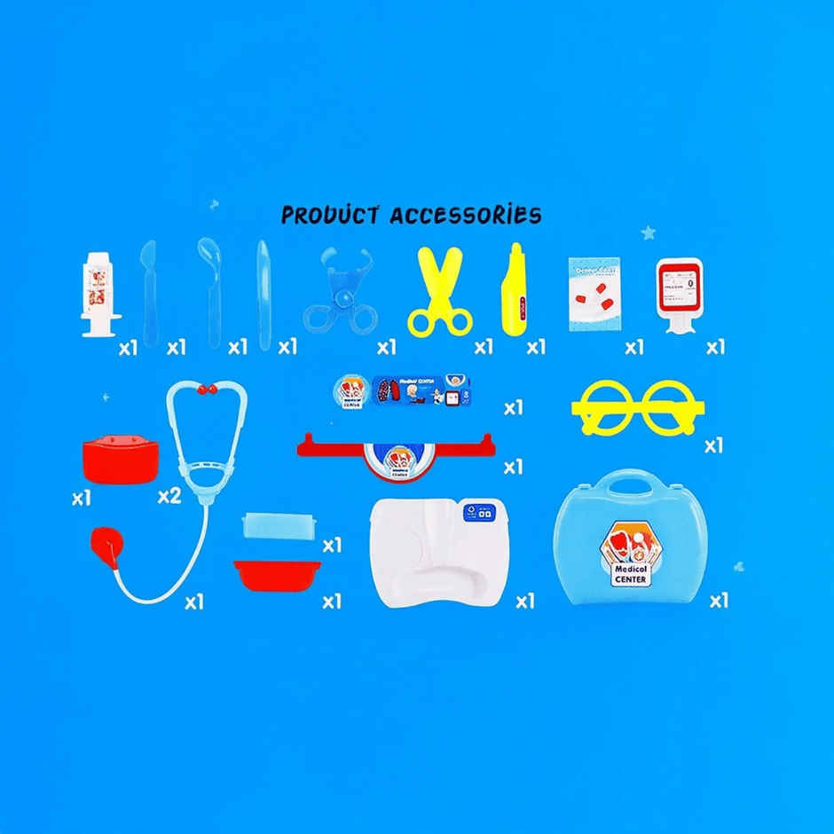 Fablue Super Suitcase Doctor Play Set for Kids | Learning Educational Toy