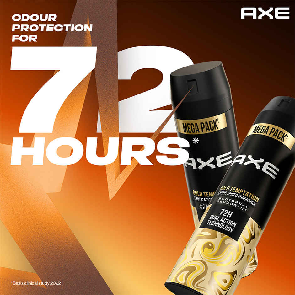 Axe Gold Temptation Deo |Body Spray For Men | Long Lasting Deodrant Spray
