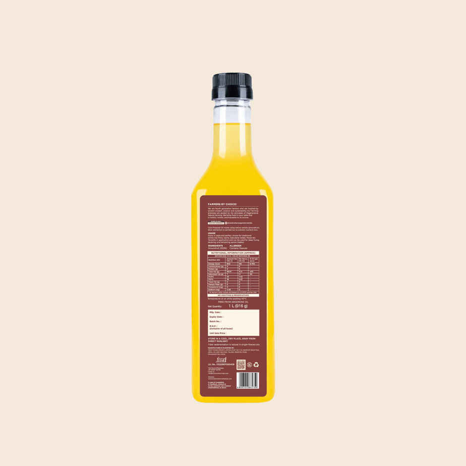 Two Brothers Groundnut Oil Cold-Pressed Single-Filtered
