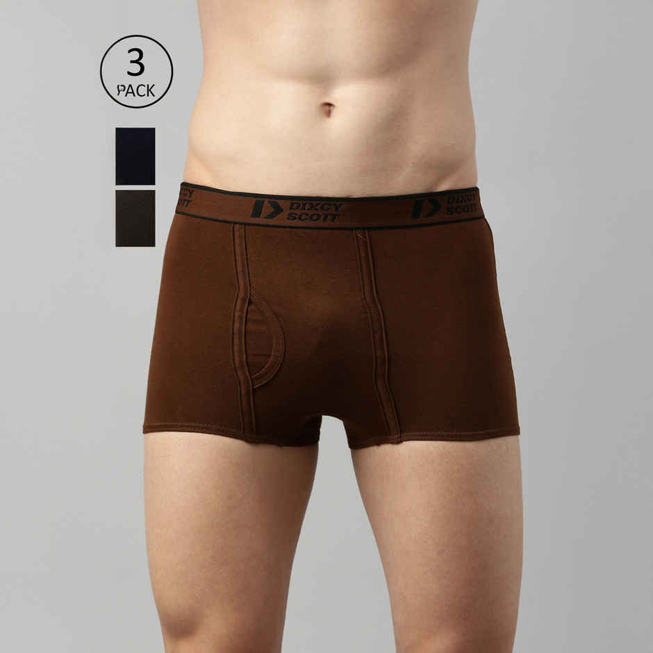 Dixcy Scott Originals Men's Swish Trunk | Set Of 3 | Assorted - XL