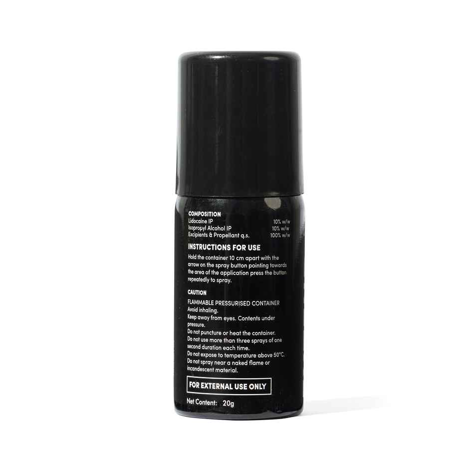 Bold Care Extend Delay Spray With Lidocaine 10% (20g) & Bold Care Extend Gel - Prilocaine & Lidocaine Gel For Longer Sex (20g) Combo