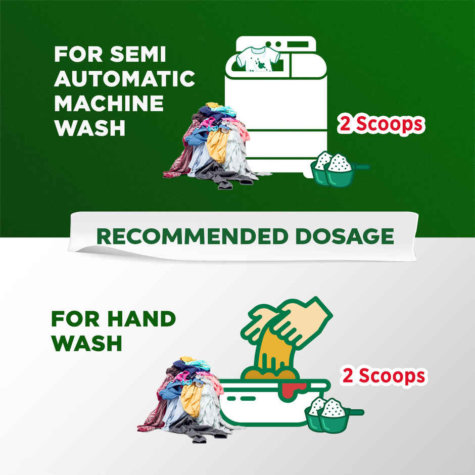 Ariel Perfect Wash Detergent Powder - Removes Tough Stains Like Haldi In 1 Wash