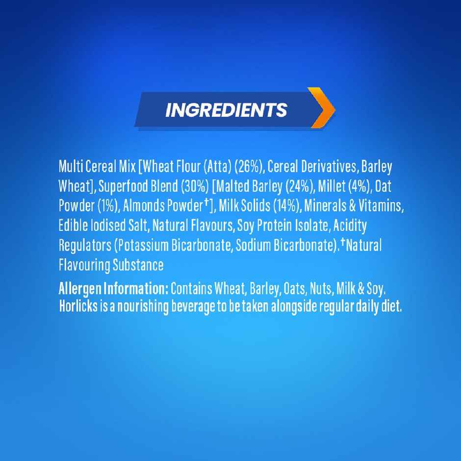 Horlicks No Added Sugar Nutrition Drink Jar | Superfoods