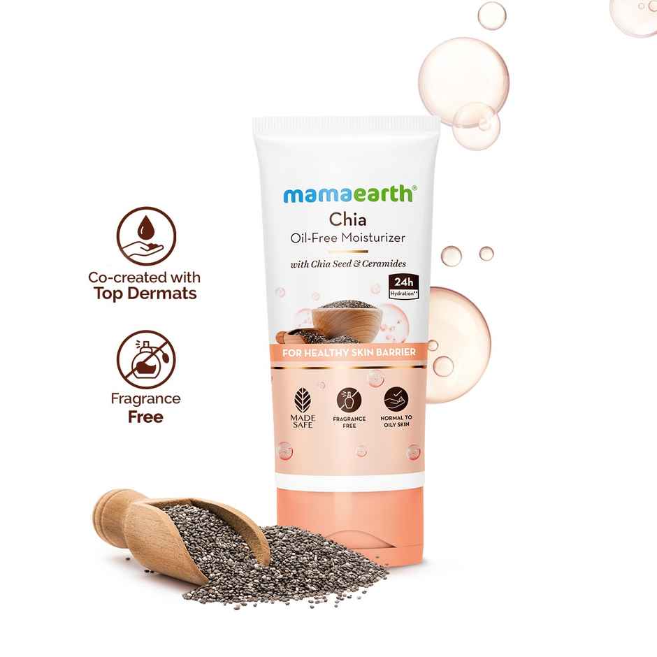 Mamaearth Chia Seed & Ceramides Oil-Free Moisturizer