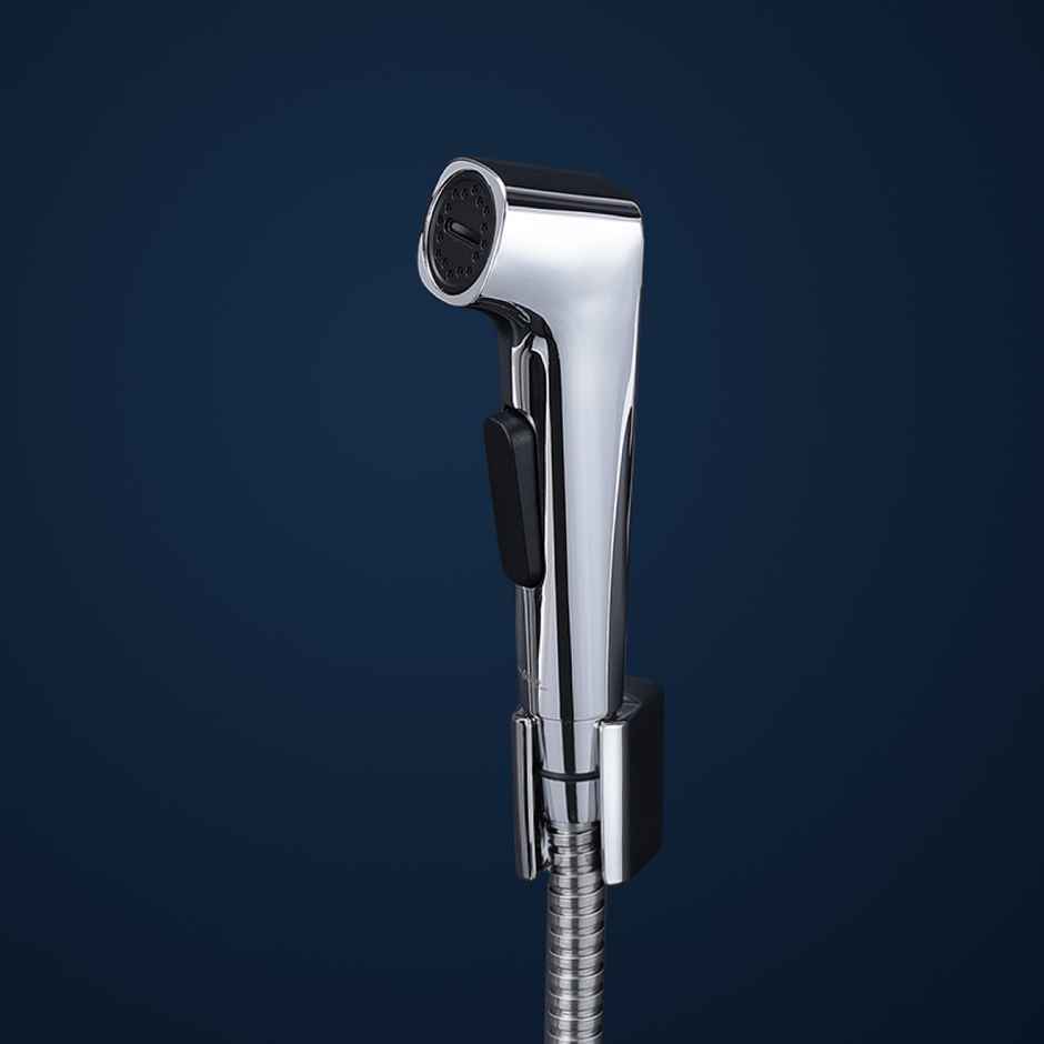 Hindware Premium Health Faucet For Bathroom | 1.2 meter | Flexible Hose|Chrome And Black