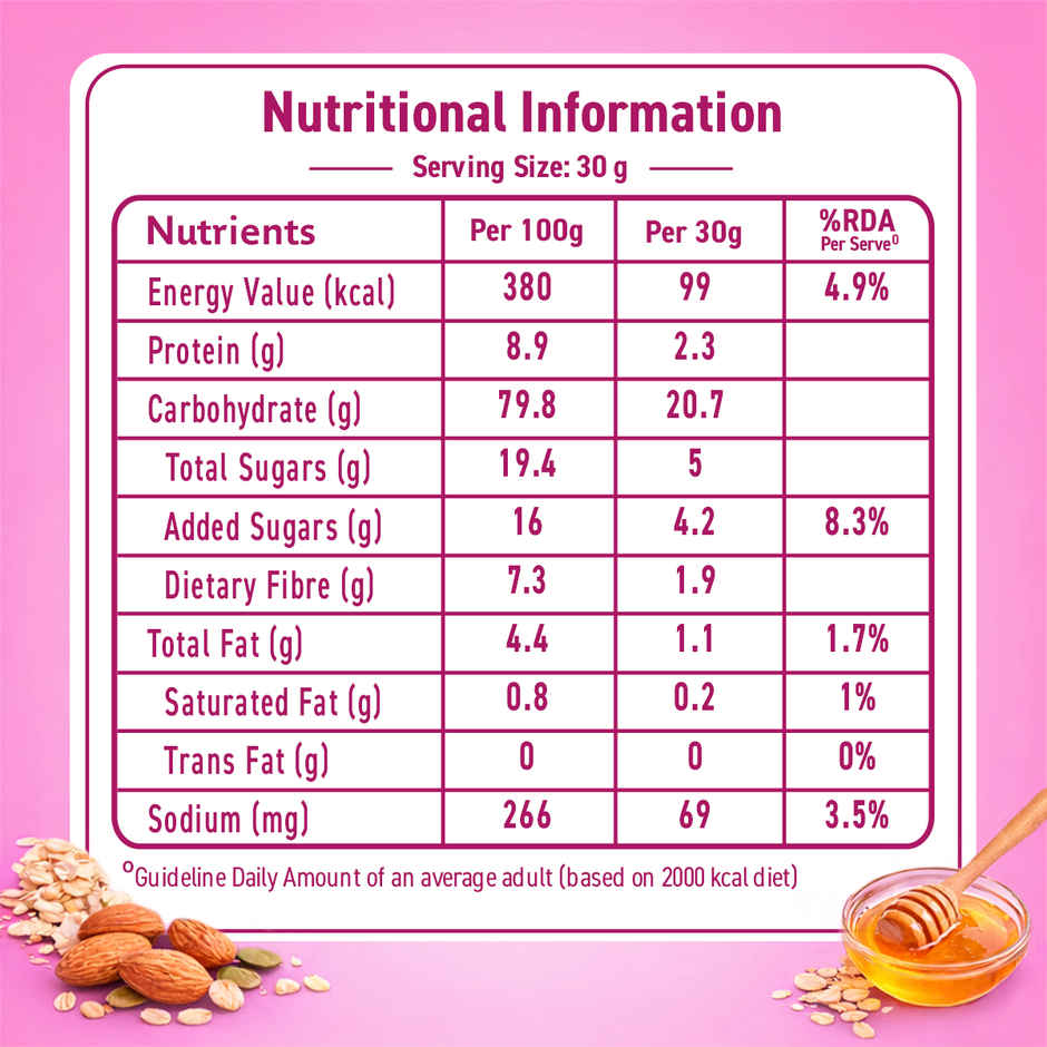 Bagrry's Crunchy Nutty Fruity Muesli