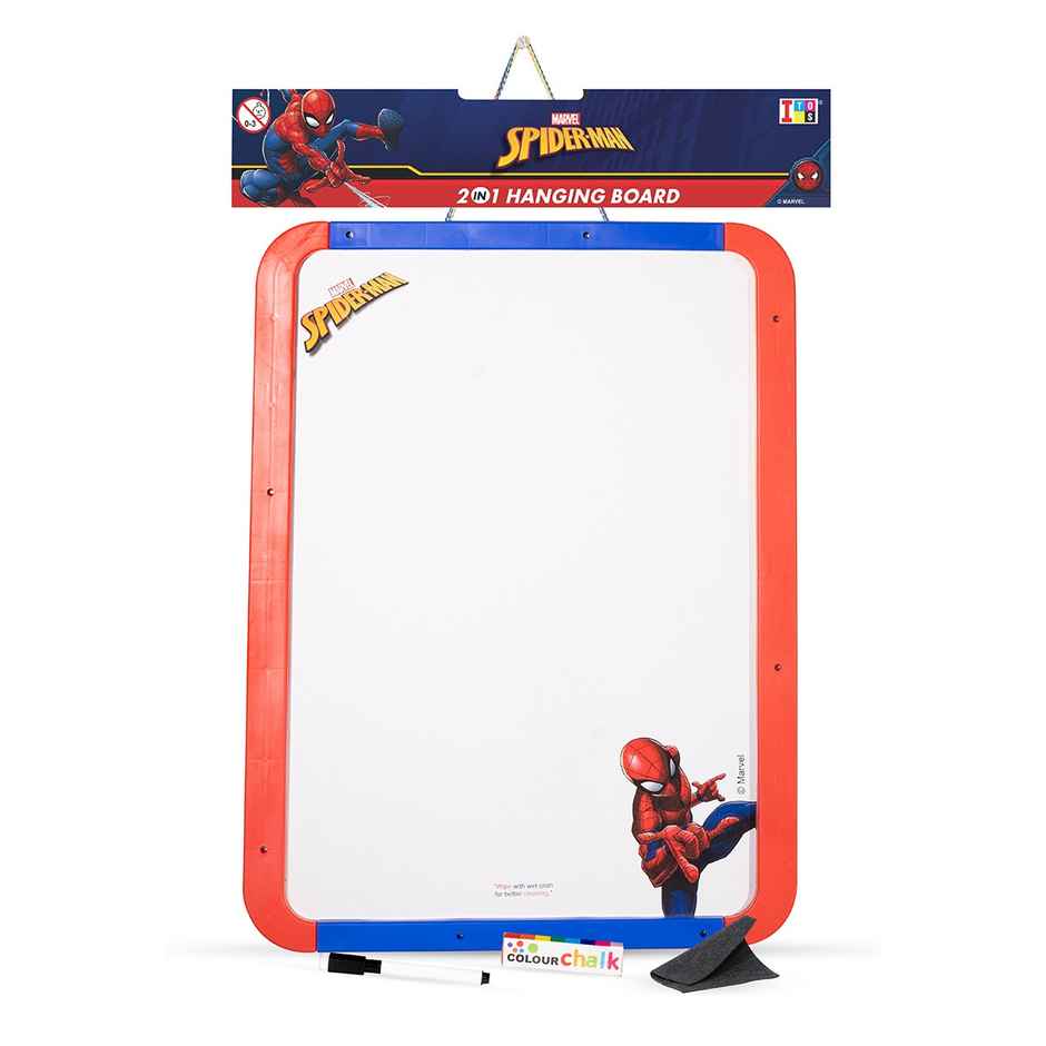 Itoys 2 in 1 Hanging Board Big- Spiderman (Colour May Vary)