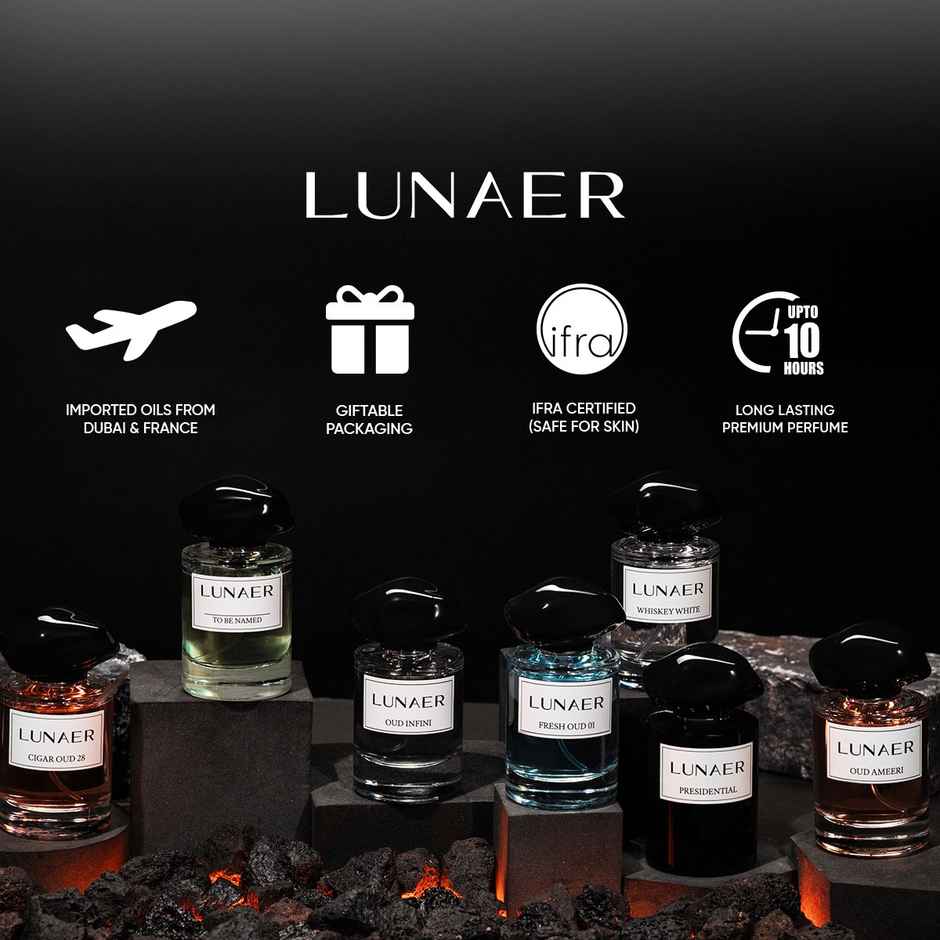 Lunaer Fresh Oud Unisex Travel Mini Perfume