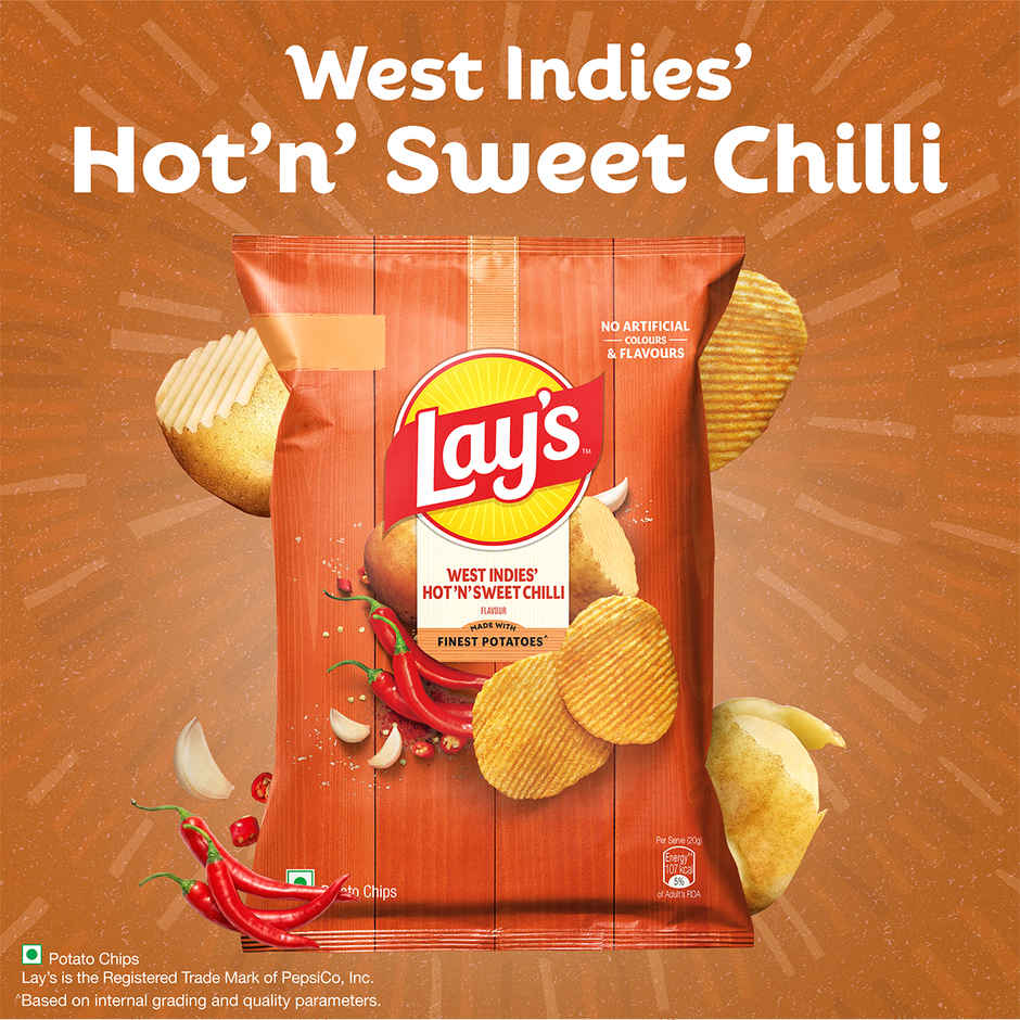 Lay's West Indies Hot 'n' Sweet Chilli | Potato Chips