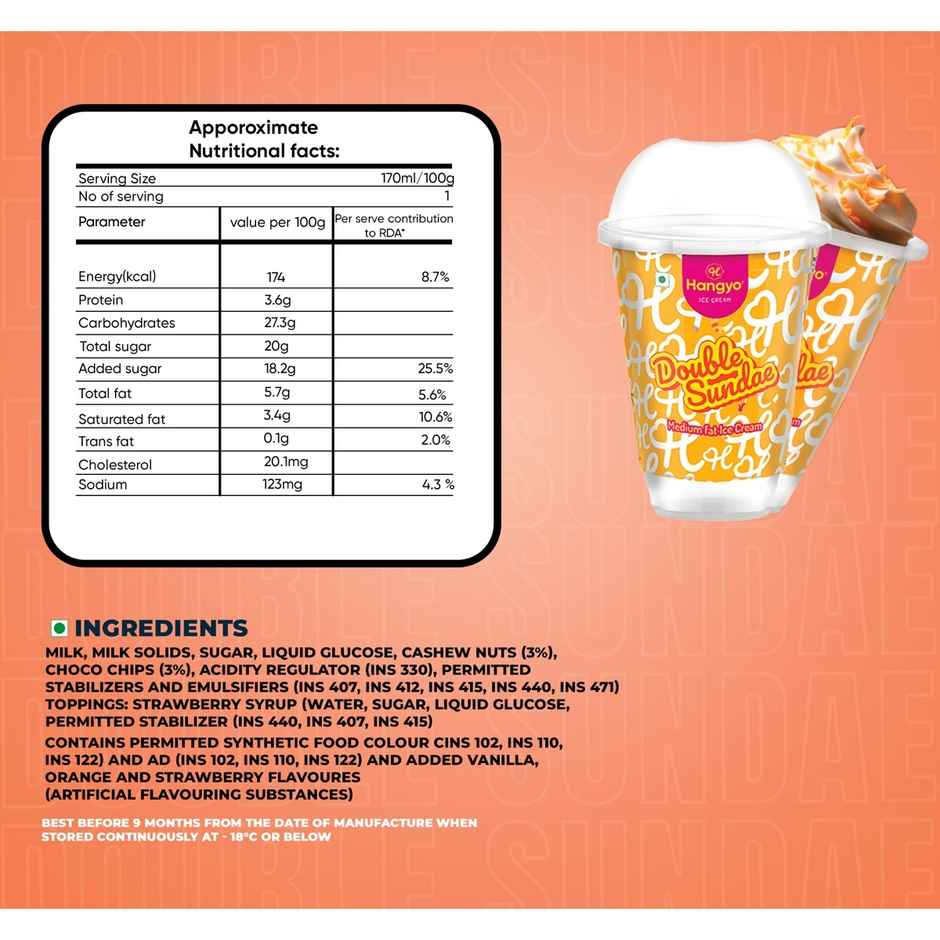 Hangyo Double Sundae