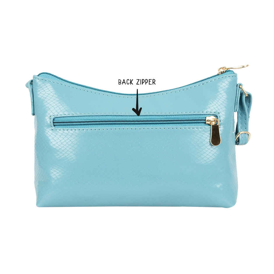 Baggit Women Dollins Sling Bag | Capri Aqua