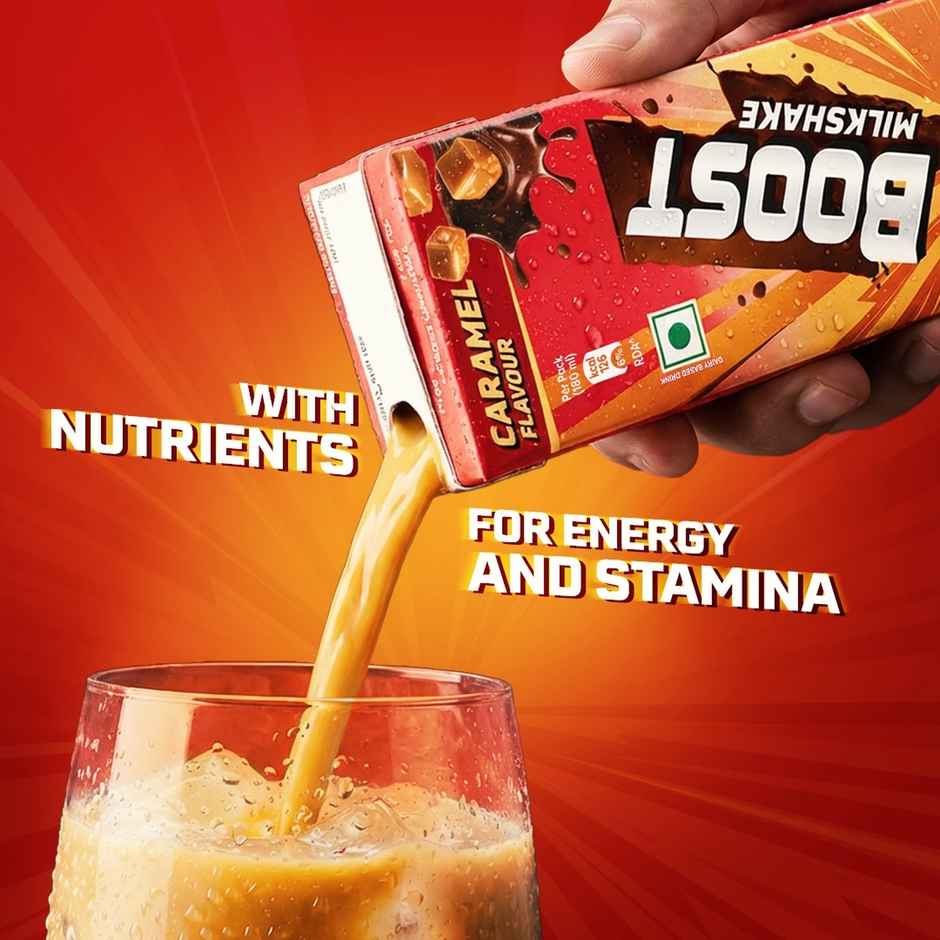 Boost Caramel Milkshake