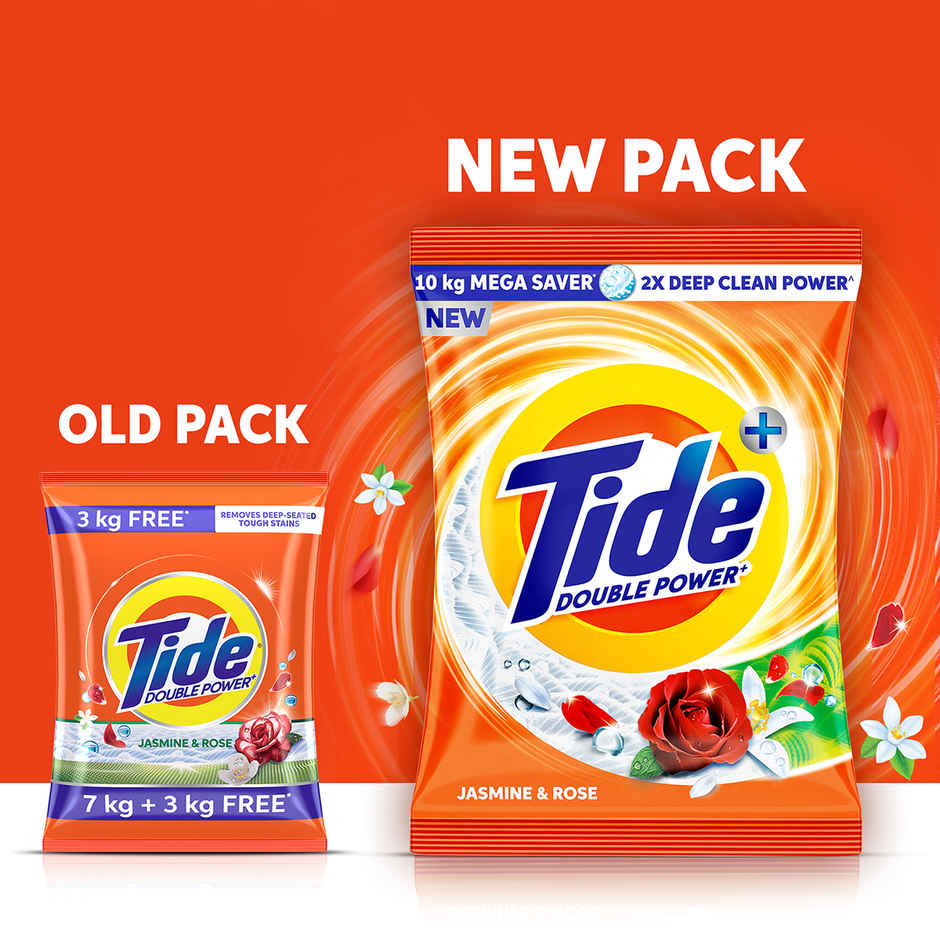 Tide Plus Jasmine & Rose Detergent Powder Combo