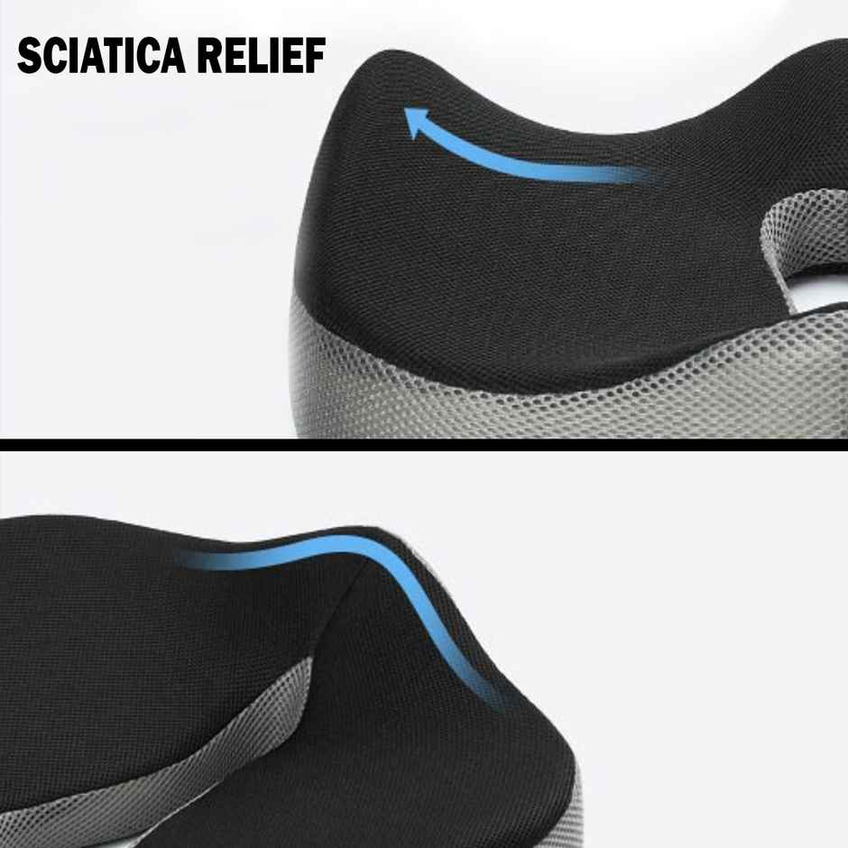 Crab Seat Cushion | Ultimate Ergonomic Support & Sciatica Relief for Home, Office & Car Comfort