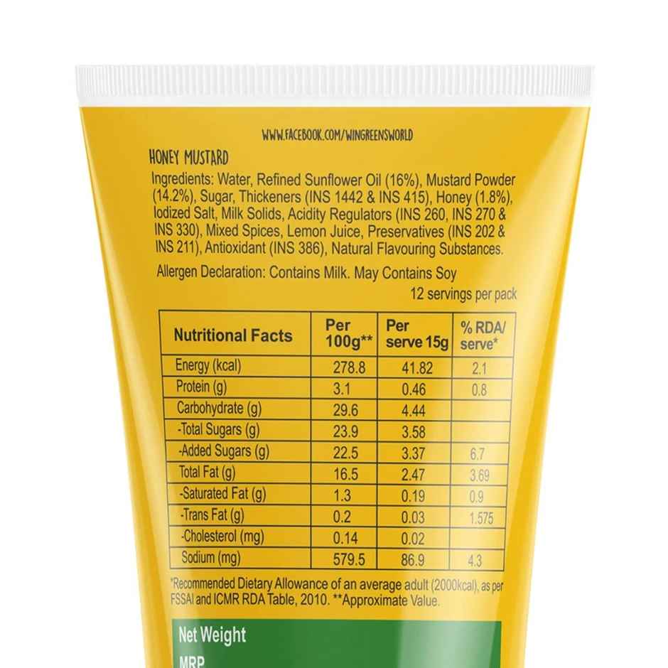 Wingreens Farms honey-mustard-sauce