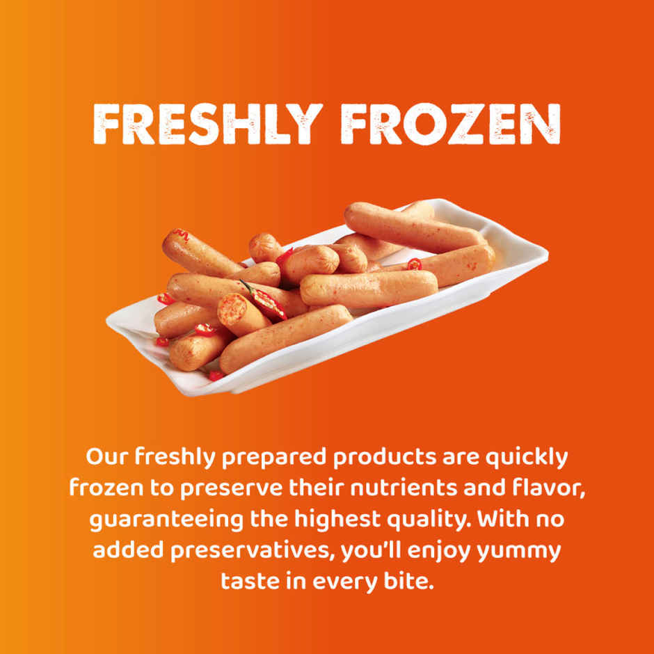 Godrej Yummiez Chilli Chicken Sausages