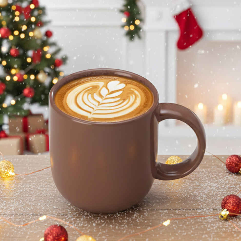 BAY6 Porcelain Coffee Mug Small Coupe 230 ml Reactive - 6 Pcs Set - Amaco