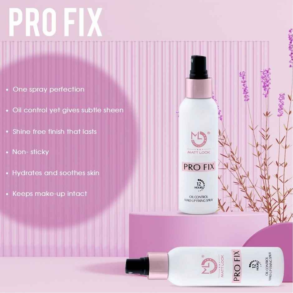 Mattlook Pro Fix Oil Control Make-up fixing spray