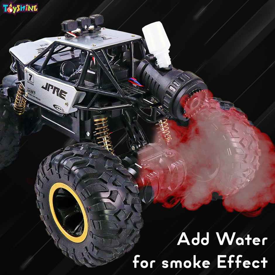 Toyshine 1:16 Scale 2.4Ghz Rechargeable Remote Control 4Wd Alloy Off Road | Silver