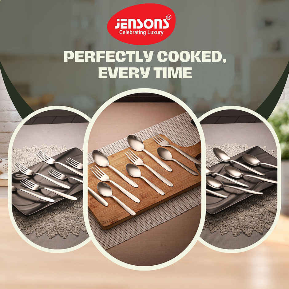 Jensons Stainless Steel Cutlery Set 18 Pcs