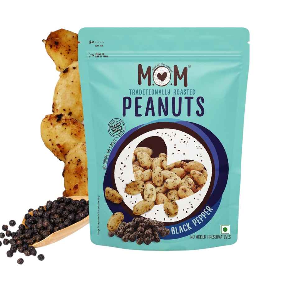 MOM Roasted Peanuts - Black Pepper
