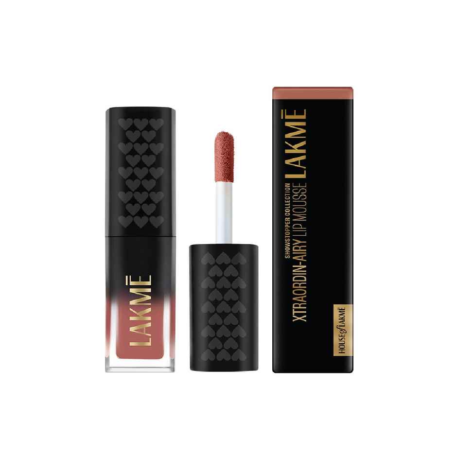 Lakme Xtraordin-airy Lip Mousse Mini | Blush Nude