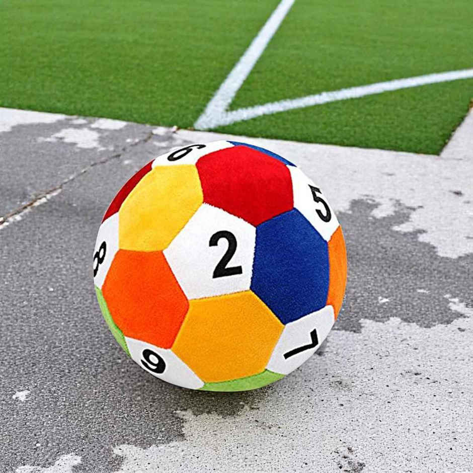 Babique Ball Numeric Plush Soft Toy Cute Kids Birthday Animal Baby Boys/Girls (25 cm)