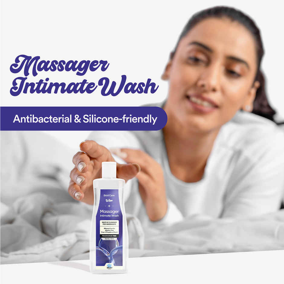 Bold Care Silicone-friendly - Anti-bacterial Massager Wash | Alcohol free