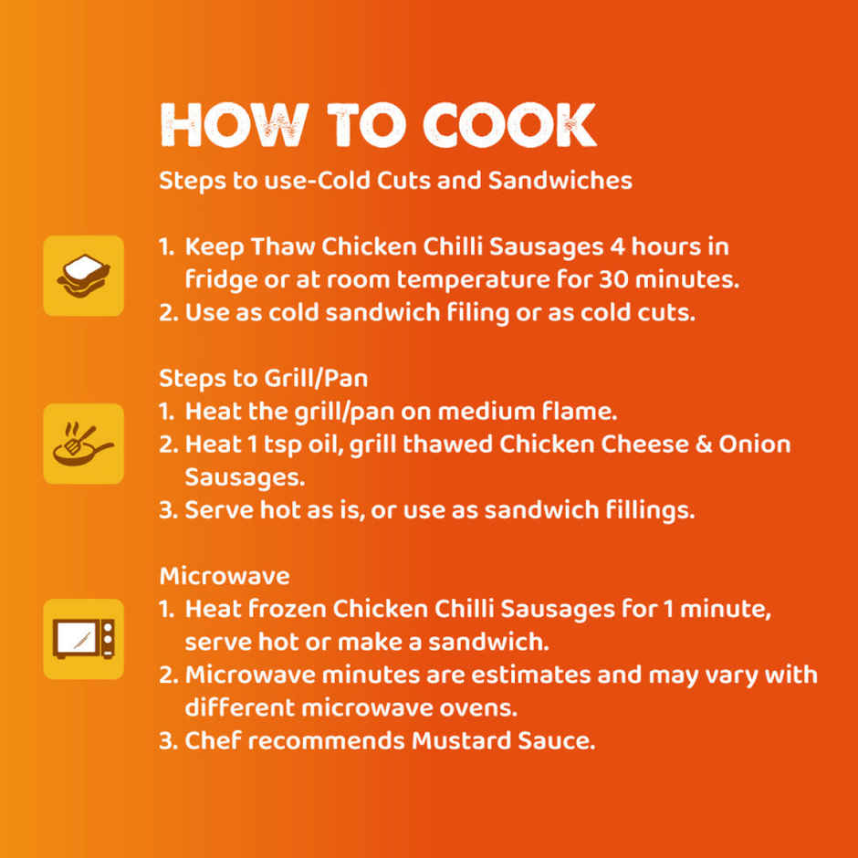 Godrej Yummiez Chilli Chicken Sausages