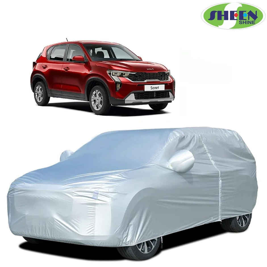 Sheen SCCSILVERCSUV01 Car Cover For all Compact SUV cars (Silver)