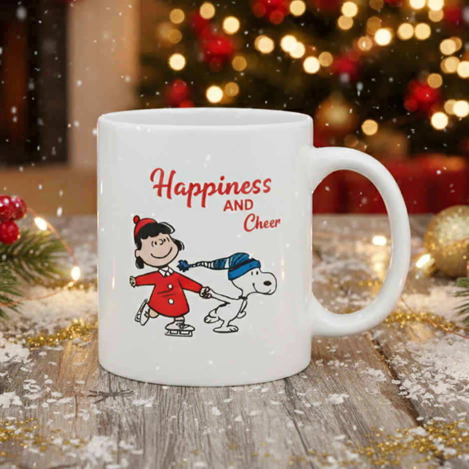 Happiness And Cheer Mug | Christmas Gifting | Quace