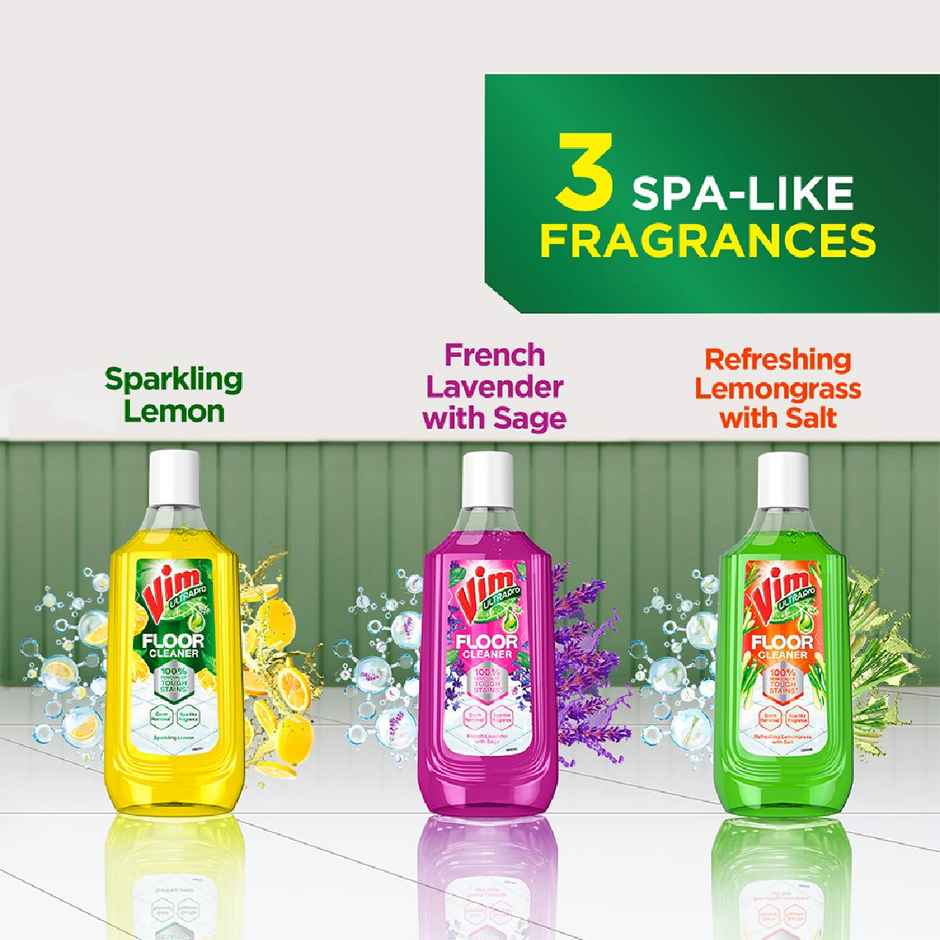 Vim French Lavender With Sage Floor Cleaner Combo