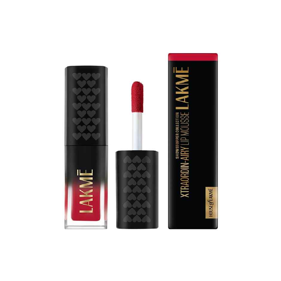 Lakme Xtraordin-airy Lip Mousse Mini | Crimson Sky