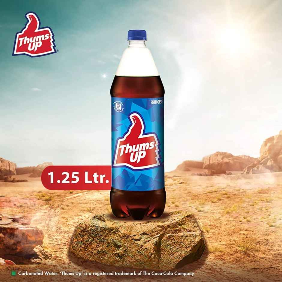 Thums Up | Cola Sparkling Soft Drink Pet Bottle | The Coca-Cola Company
