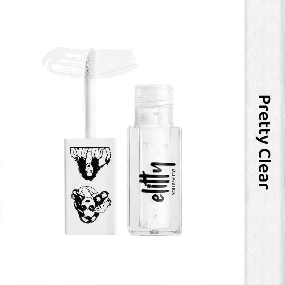 Elitty Transparent Lip Gloss For High Shine (Pretty Clear)