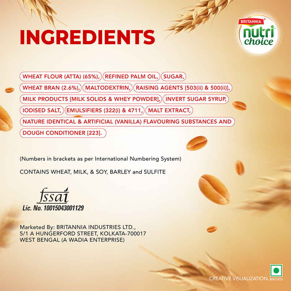 Britannia Nutrichoice High-Fibre Digestive Biscuits Combo