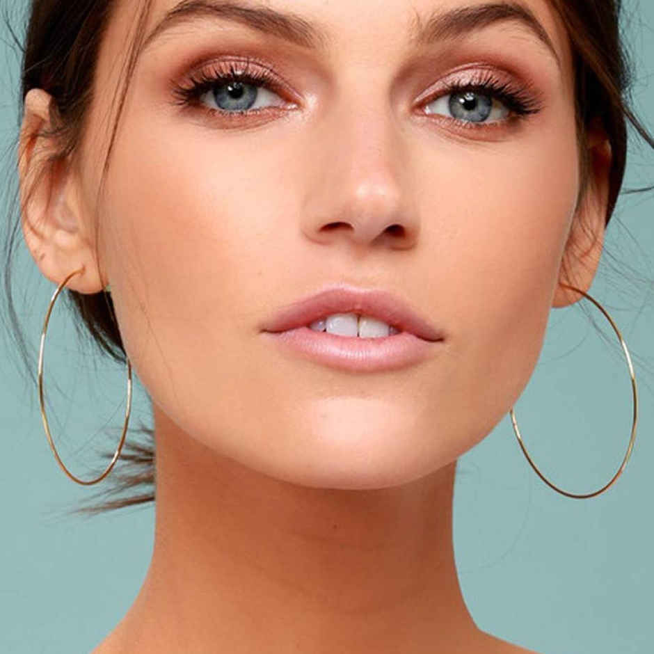 YouBella Jewellery Combo of 3 Pair of Hoop Earrings for Girls & Women (YBEAR - 32566)