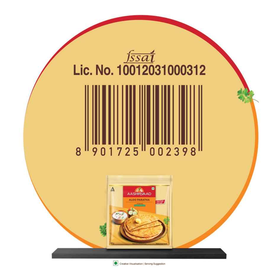 Aashirvaad Ready To Cook Aloo Paratha