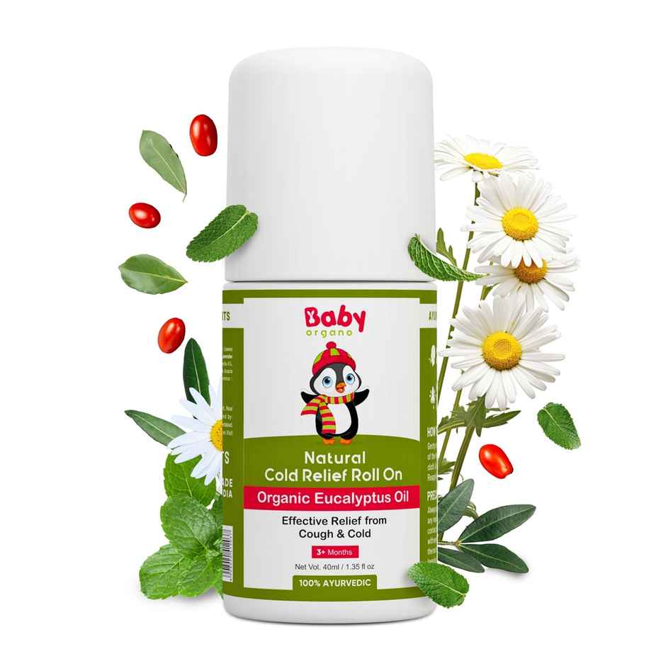 BabyOrgano Natural Cold Relief Roll | On for Toddlers and Kids