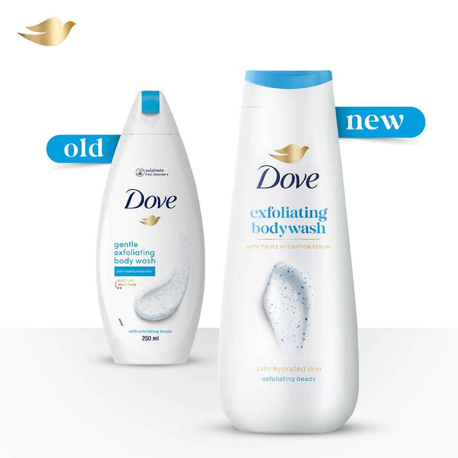 Dove Gentle Exfoliating Nourishing Body Wash