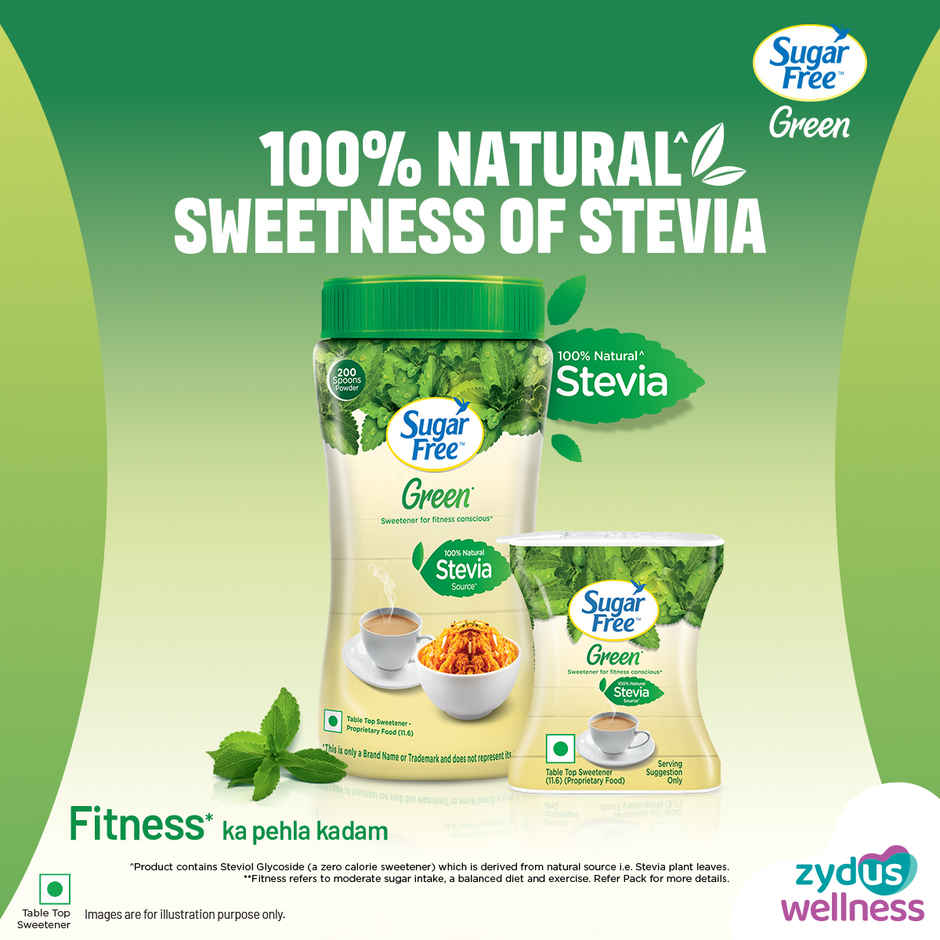 Sugar Free Green Truly Natural Made From Stevia