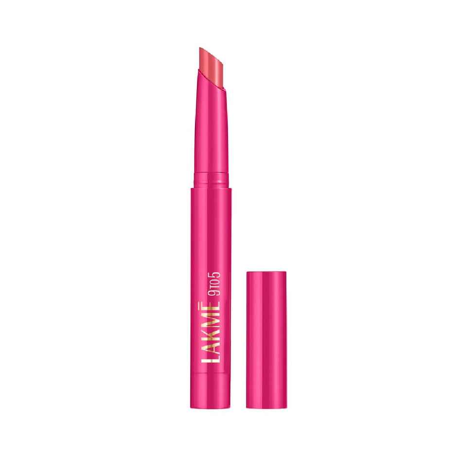 Lakme 9 to 5 Forever Matte Lip Crayon | Vitamin C | Long-Lasting Hydration | Poise Pink
