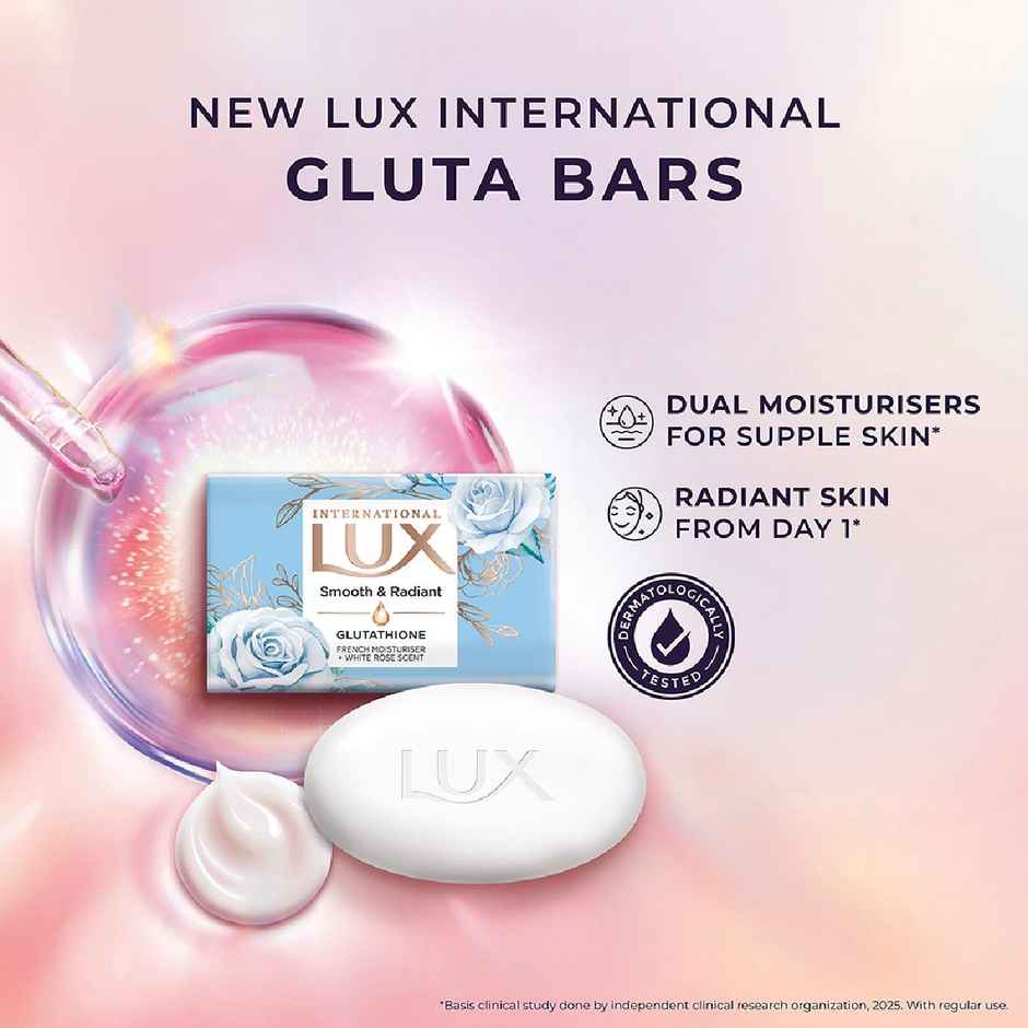 Lux International Creamy White Soap Bar