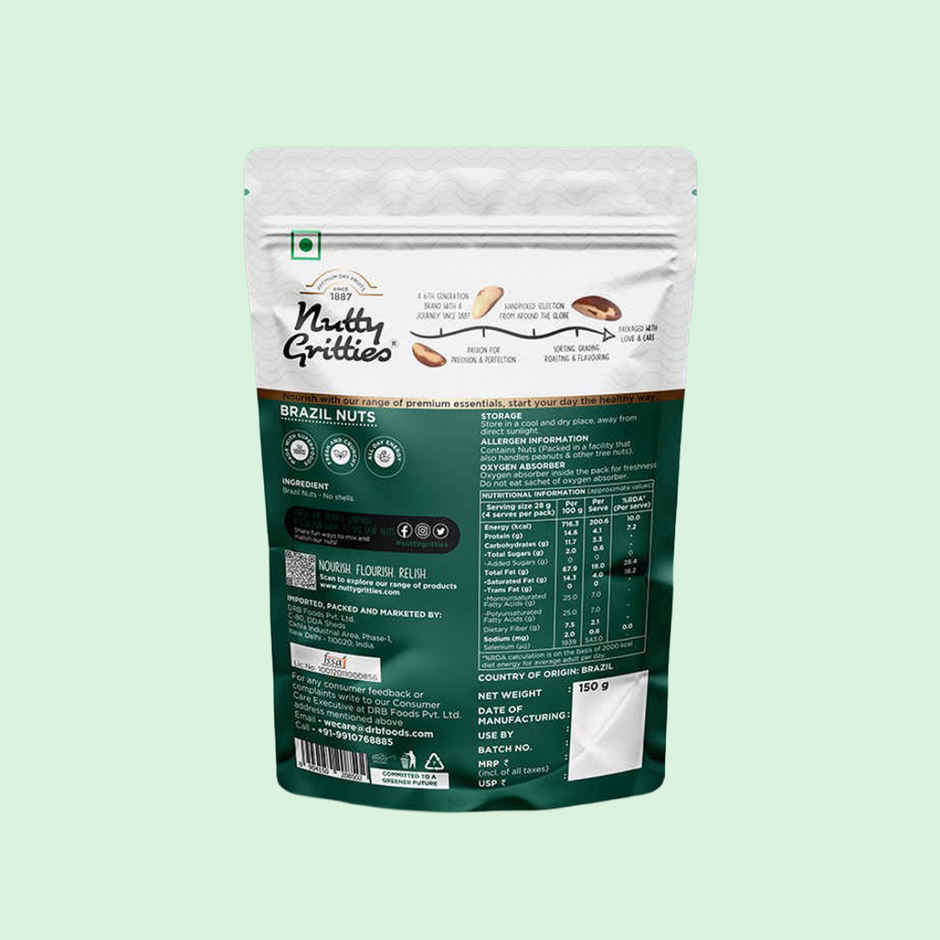 Nutty Gritties Exotic Brazil Nuts