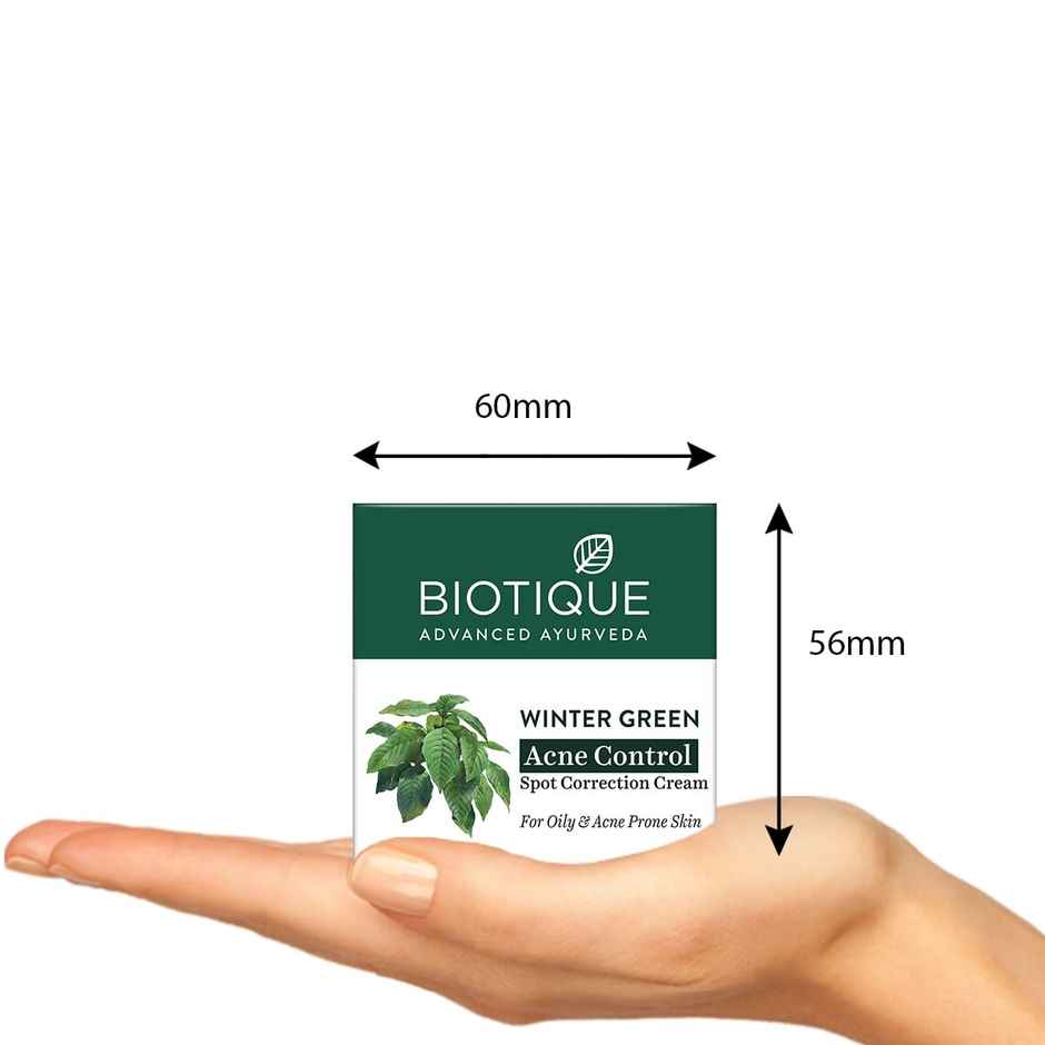 Biotique Winter Green Acne Control Spot Correction Cream