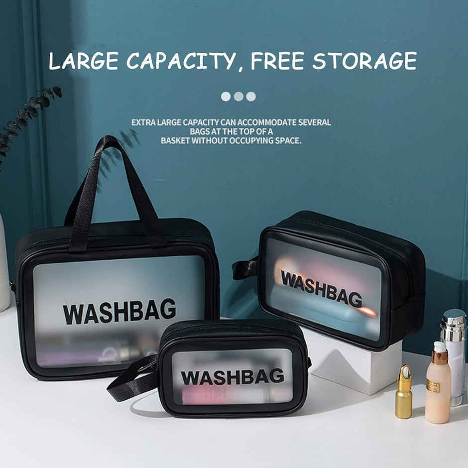 Zedak Makeup Travel Pouch | Black